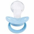 SmallShield Adult Sized Pacifier 3 Pack-Ivory,Blue,Pink