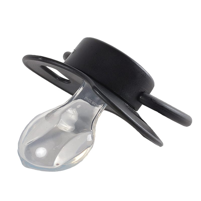 LB-P88-Black58 GEN-II Adult Sized Pacifier 3 Pack- Green Black White