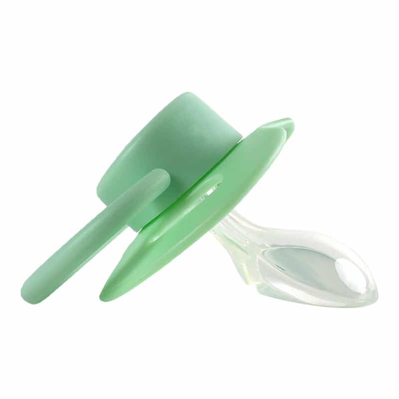 LB-P88G51 GEN-II Adult Sized Pacifier 3 Pack- Green Black White