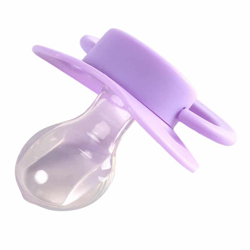 LB-P88Z74 GEN-II Adult Sized Pacifier 3 Pack- Pink Blue Lavender