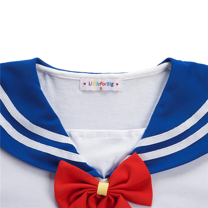 Cosplay Magical Onesie SailorBlue Skirt Set