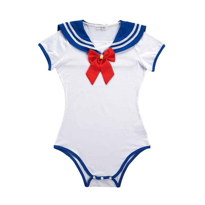 Cosplay Magical Onesie SailorBlue Skirt Set
