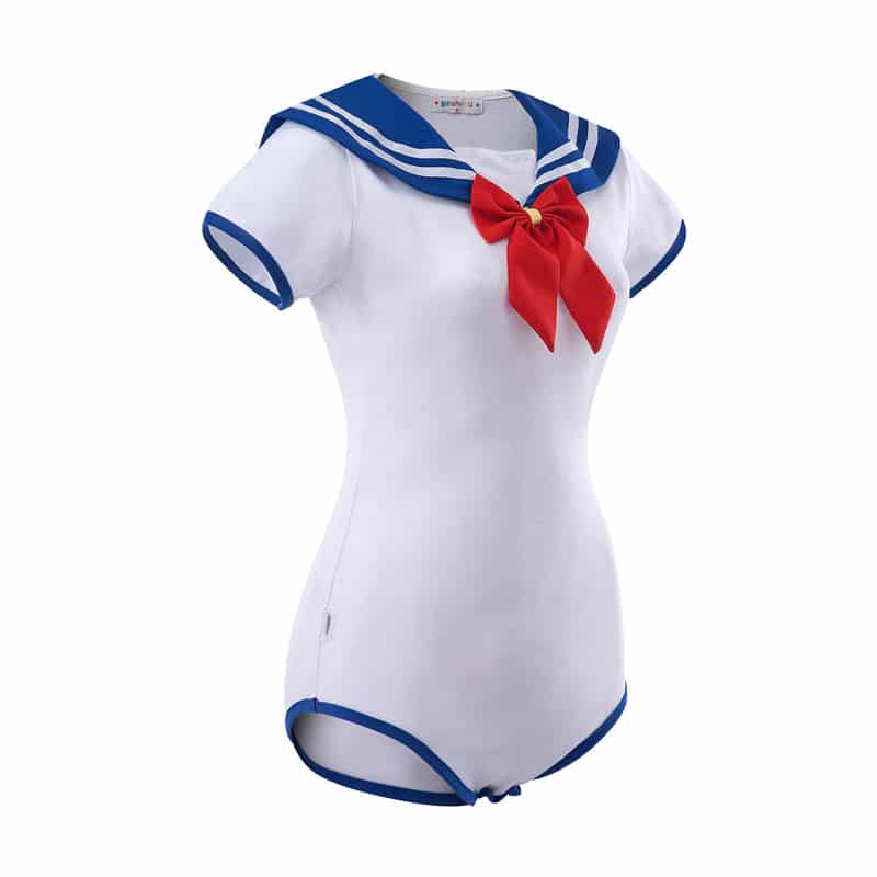 Cosplay Magical Onesie SailorBlue Skirt Set