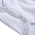 Color Block White Onesie Bodysuit