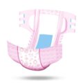 Nursery Pink Printed Adult Brief Diapers
