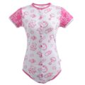 Nursery Front Snap Pink Onesie Bodysuit