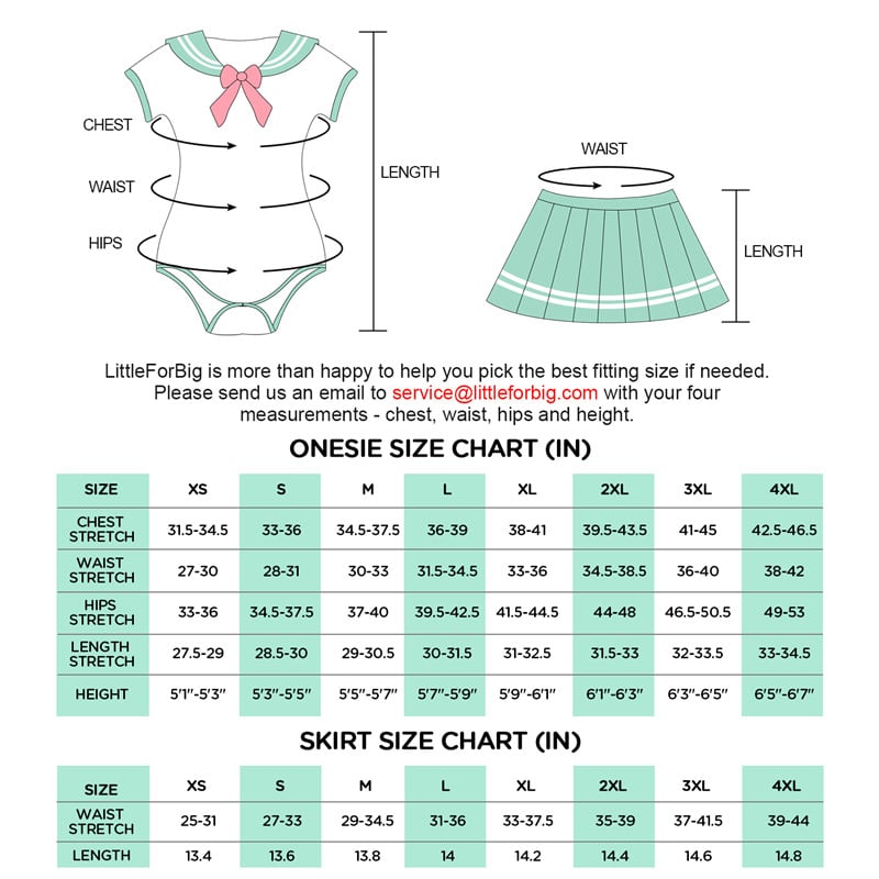 Cosplay Magical Onesie Mint-green Set