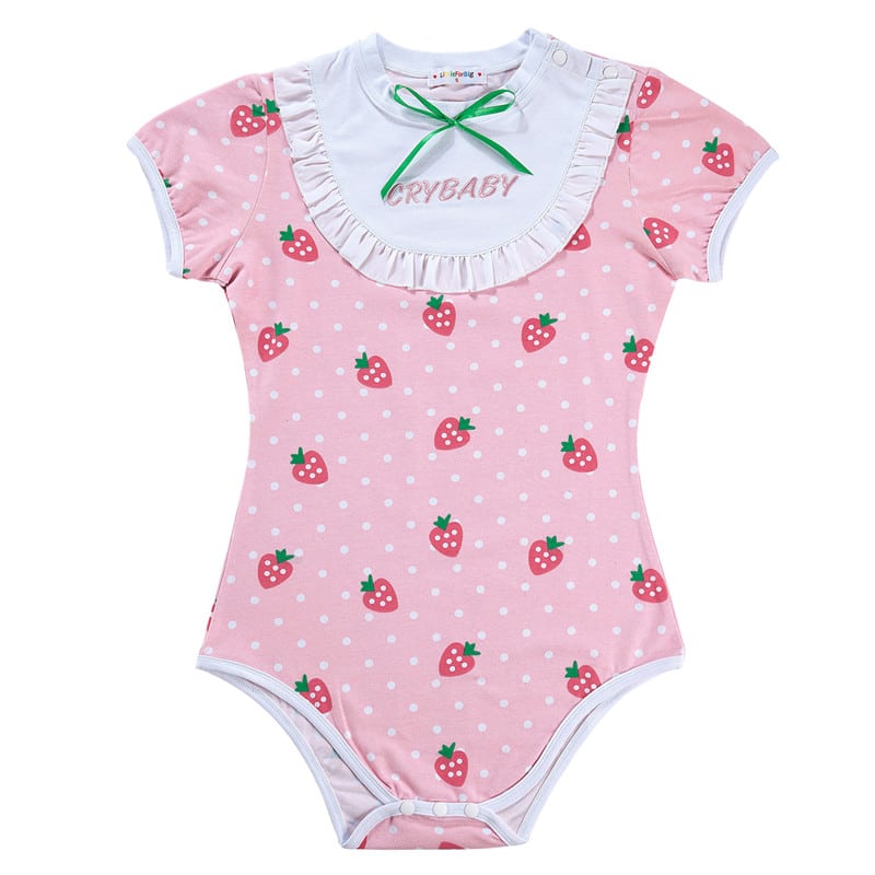 Strawberry Crybaby Onesie Bodysuit