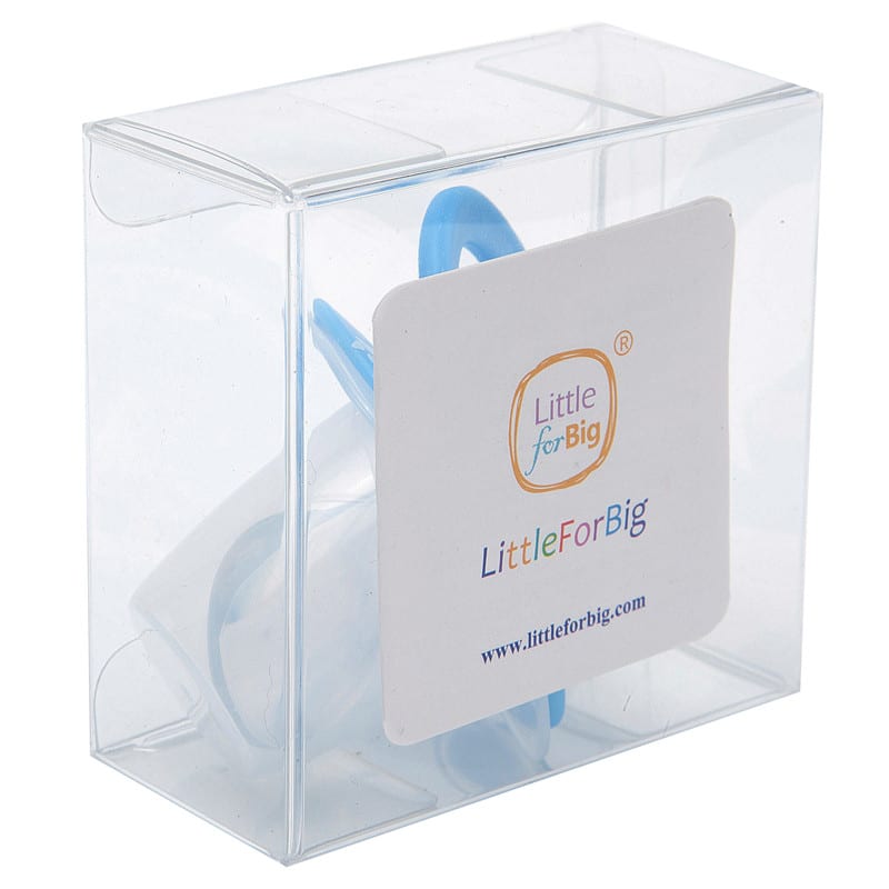 Kitty Pink & Puppy Blue Printed Pacifier Set