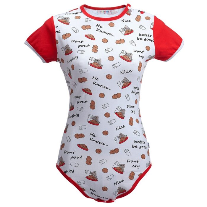 Cookie Milk Onesie Bodysuit - LittleForBig Cute & Sexy Products