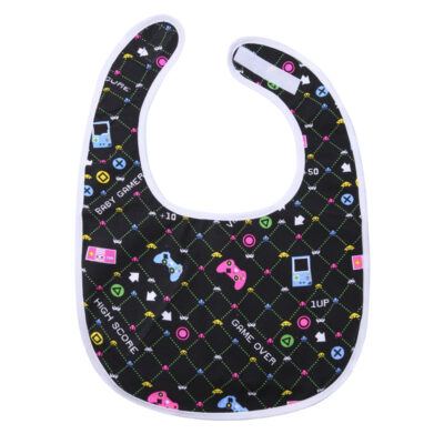 Gamer&Princess Hearts Bib Set