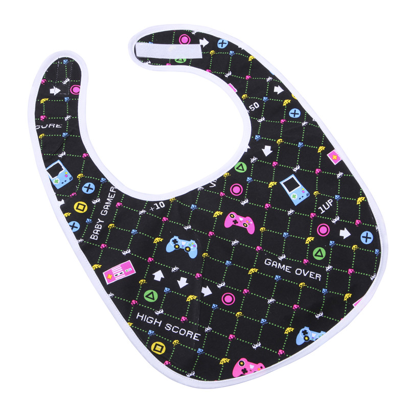 Gamer&Princess Hearts Bib Set