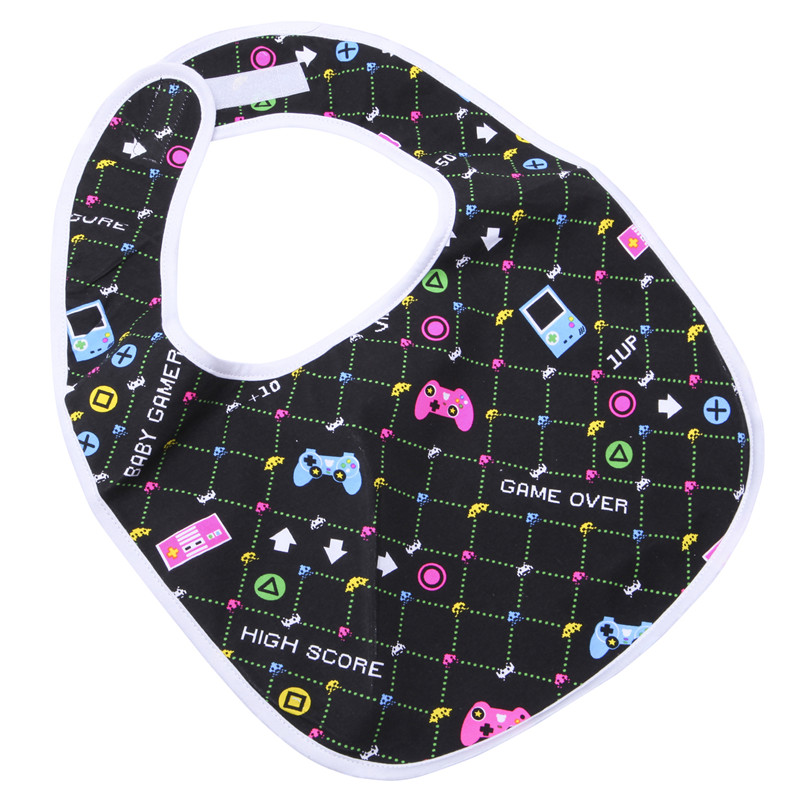 Gamer&Princess Hearts Bib Set