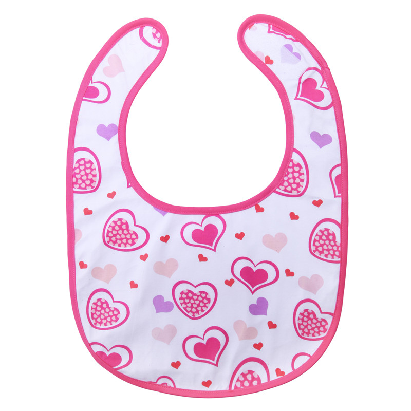 Gamer&Princess Hearts Bib Set