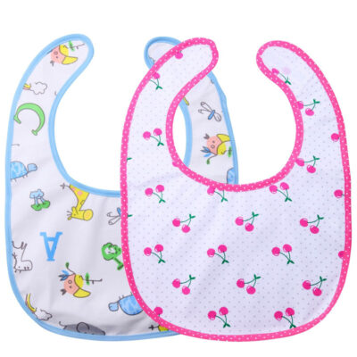 Giraffe&Cherry Bib Set