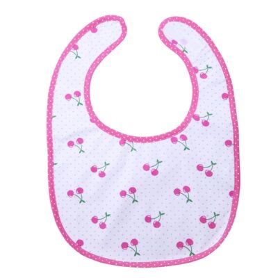 Giraffe&Cherry Bib Set