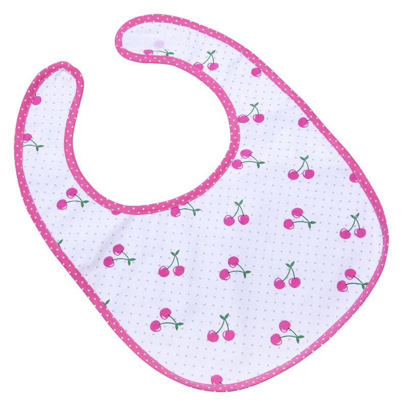 Giraffe&Cherry Bib Set
