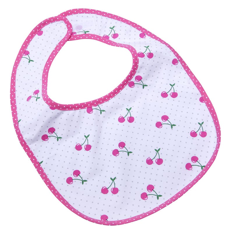 Giraffe&Cherry Bib Set
