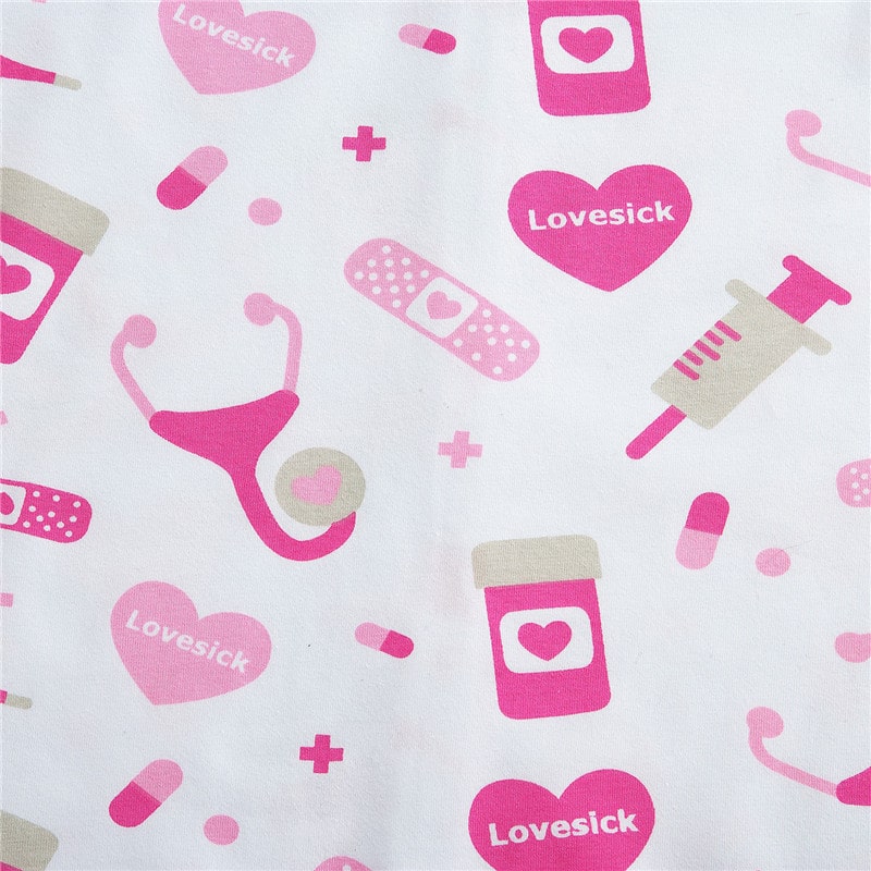Lovesick Front Snap Onesie Bodysuit