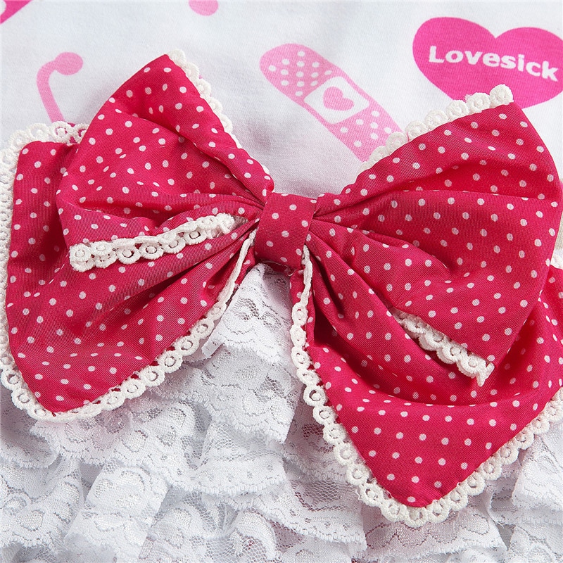 Lovesick Front Snap Onesie Bodysuit