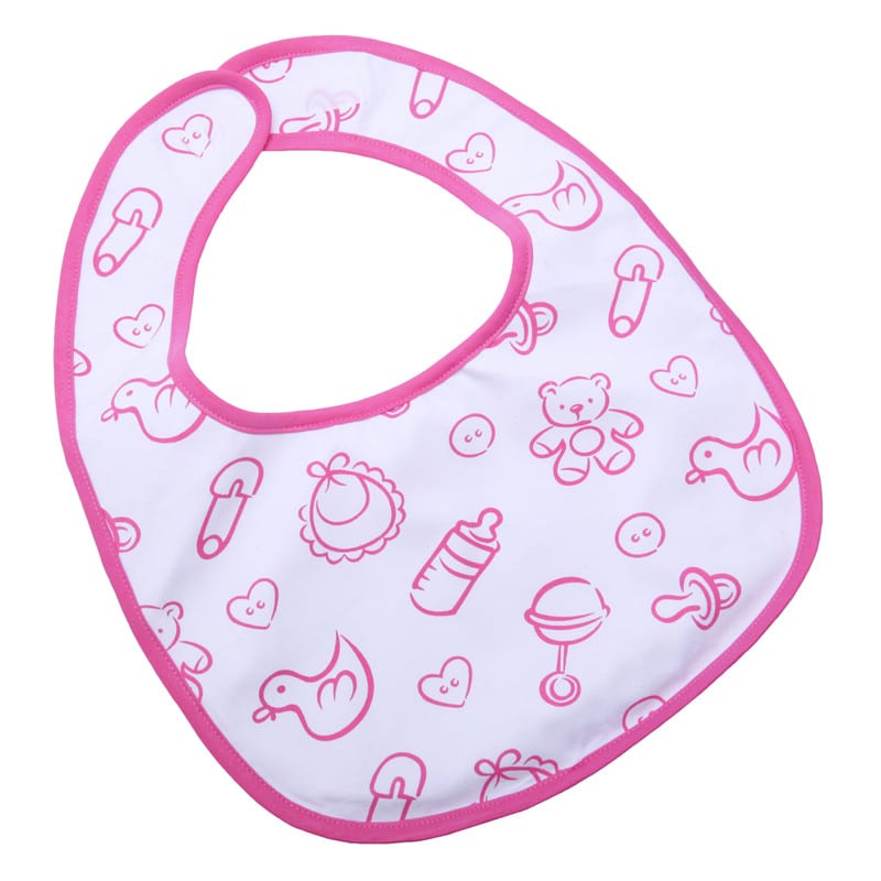 Nursery Pink&Blue Bib Set