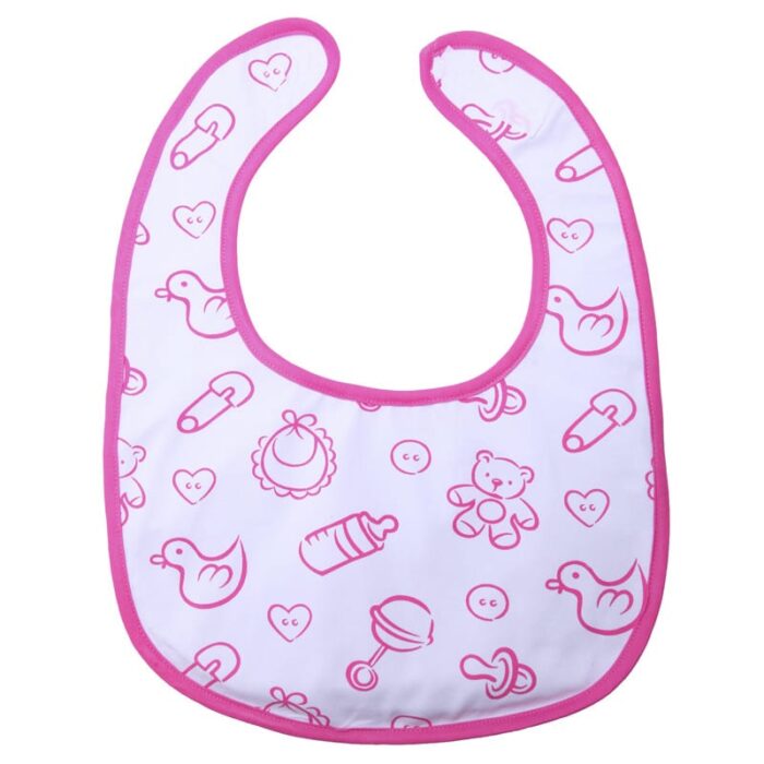 Nursery Pink&Blue Bib Set - LittleForBig Cute & Sexy Products