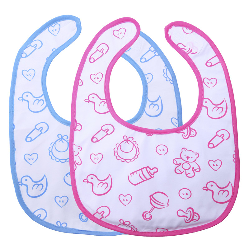 Nursery Pink&Blue Bib Set