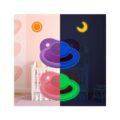 Night glow Adult Pacifier Pink and Purple Set