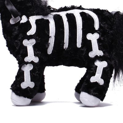 Littleforbig Uniskelly Skeleton Unicorn Stuffed Animal Plush Shoulder ...