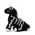 Littleforbig Uniskelly Skeleton Unicorn Stuffed Animal Plush Shoulder Bag Purse