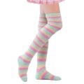 Coral Fleece Thigh High Socks 2 Pack- Ice Cream Set