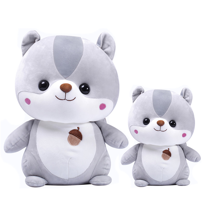 Littleforbig Cute Squirrel Stuffed Animals Plush Toy
