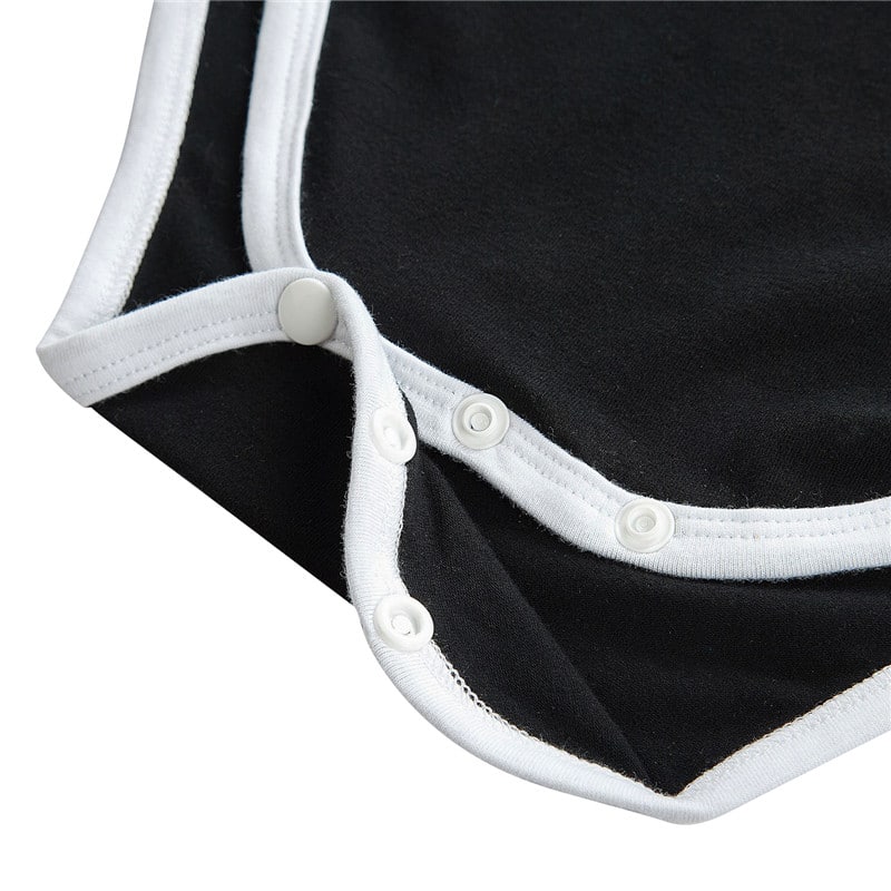 Wonderland Series Onesie Bodysuit Black