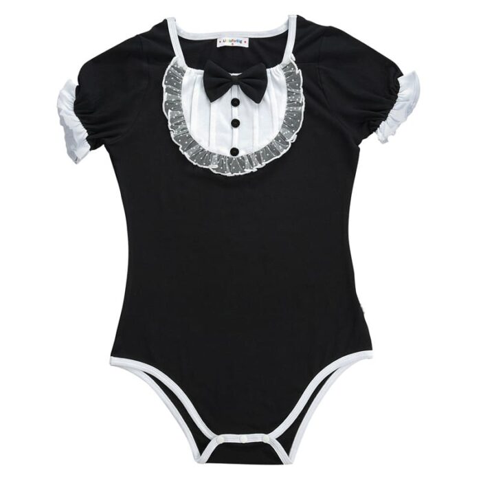Wonderland Series Onesie Bodysuit Black LittleForBig Cute & Sexy Products
