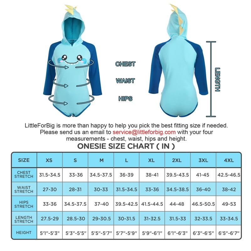 Dino Spiked Hoodie Onesie Bodysuit