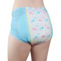 Little Trunks Printed Adult Baby Diaper 2 Pieces