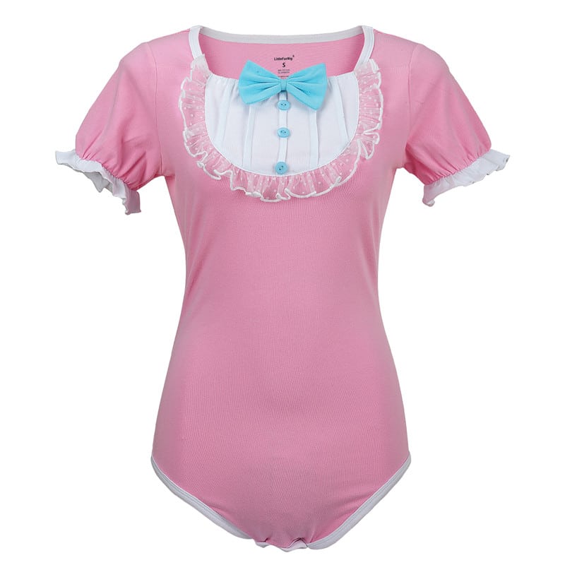 Wonderland Series Onesie Bodysuit Pink