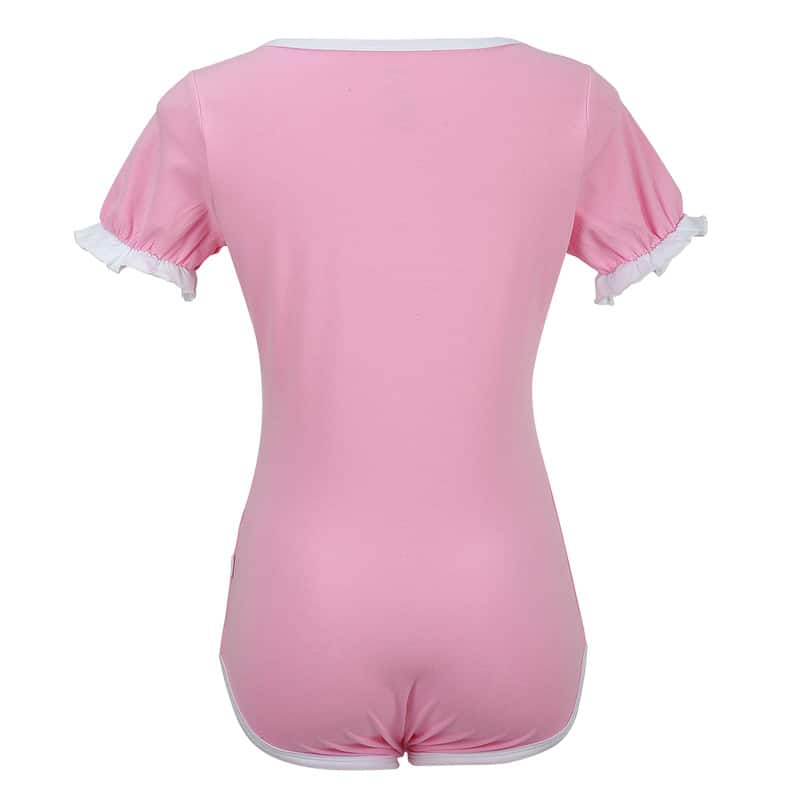 Wonderland Series Onesie Bodysuit Pink