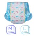 Little Trunks Printed Adult Brief Diapers
