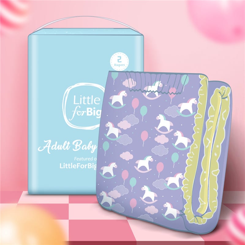 Little Fantasy Adult Diapers 2 Pieces Sample Pack