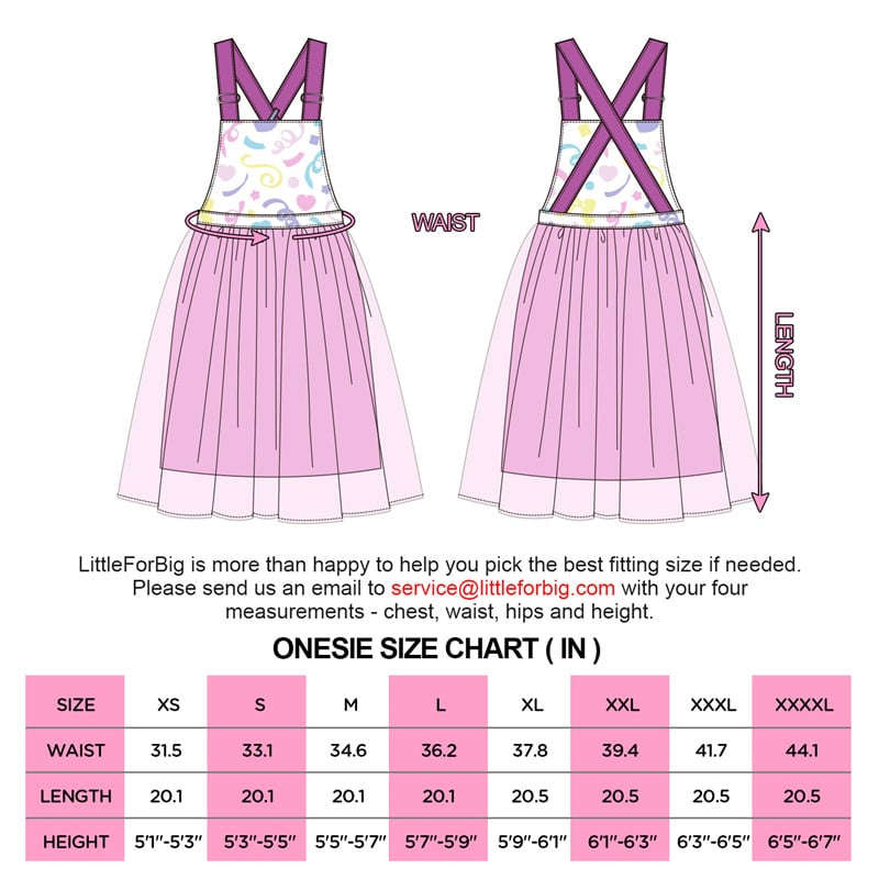 Confetti Princess Overall Skirt