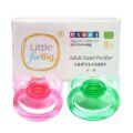 Candy Gloss Pacifiers-Pink & Green set