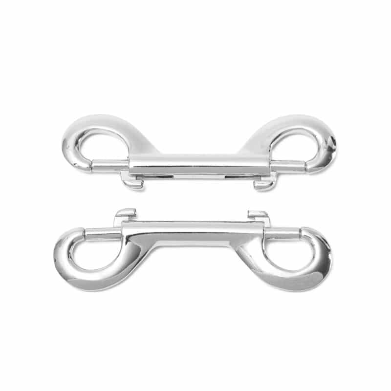 Prettybows Soft Lamb Leather Wrist Ankle Cuffs & Collar Leash Set – Pink/White Leather & Silver Alloy