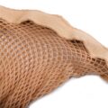 High Waist Tights Fishnet Mesh Net Stockings 3 Pairs-Nude