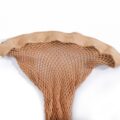 High Waist Tights Fishnet Mesh Net Stockings 3 Pairs-Nude