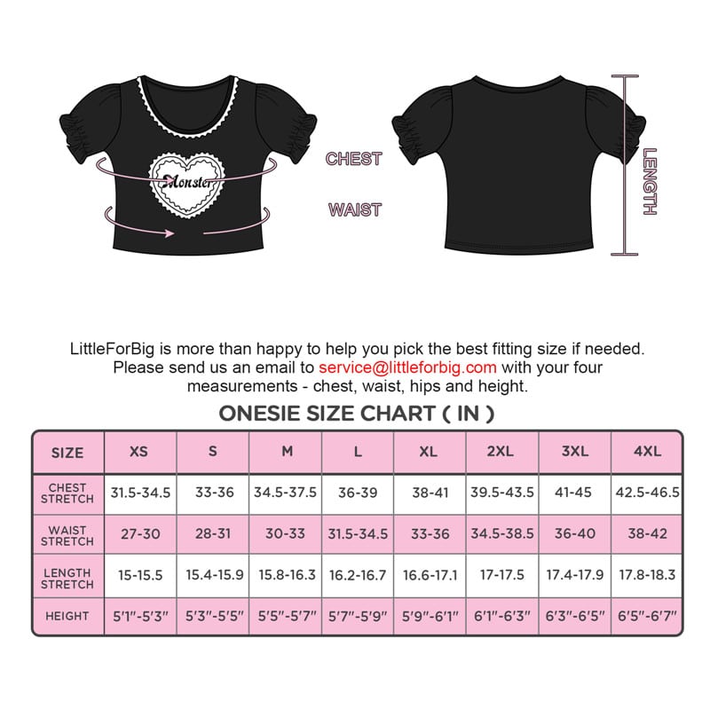 Crop top Little Monster