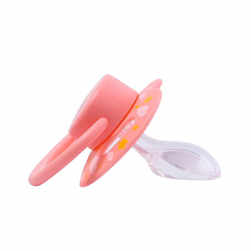 Pink Little & Lavender Monster Pacifier Set