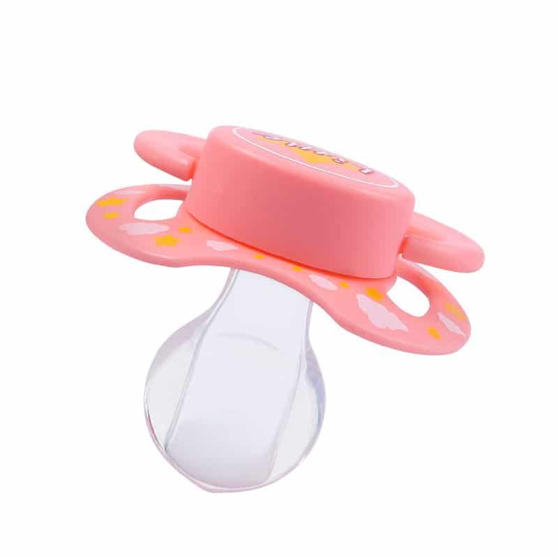 Pink Little & Lavender Monster Pacifier Set