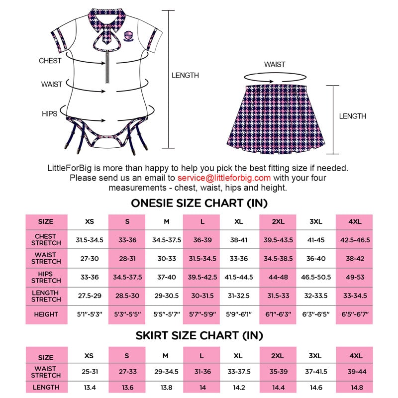 Wayward Girls School Uniform Onesie