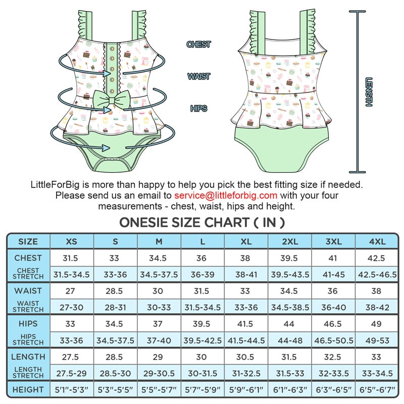 Vintage Sweets Onesie